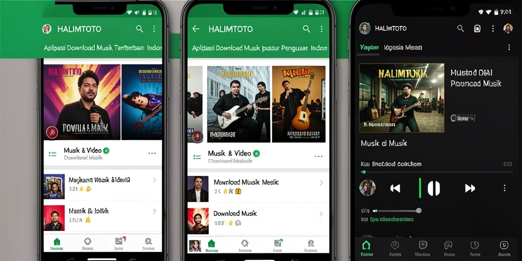 Tampilan antarmuka aplikasi HALIMTOTO yang user-friendly dan menarik.