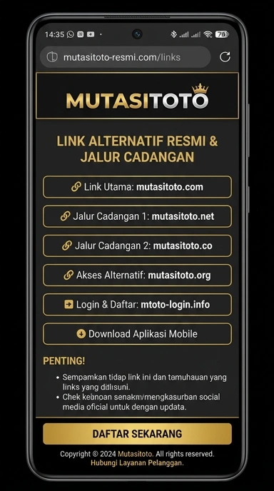 Akses Mudah melalui Link Alternatif Mutasitoto